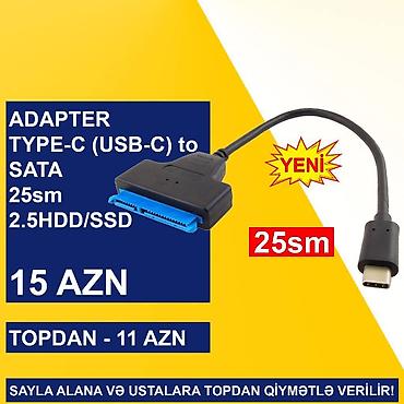 Digər kompüter aksesuarları: Type-C/USB-C Adapterlər SAYLA ALANA VƏ USTALARA TOPDAN QİYMƏTLƏ — 8