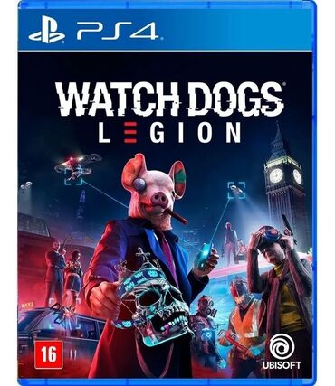PS4 (Sony Playstation 4): Whatch dogs legion maraqli gta 5 terzinde hacker oyunudur