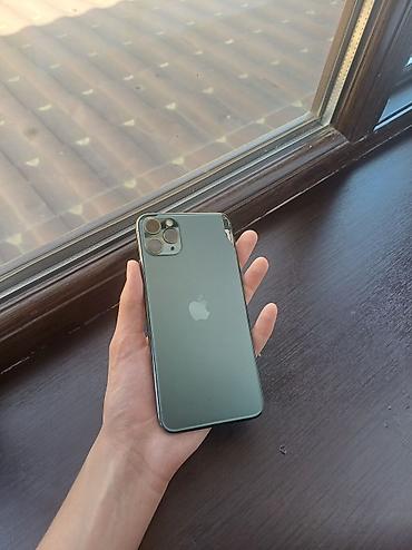 işlemiş soyuducu: IPhone 11 Pro Max, 64 GB, Matte Midnight Green, Qırıq, Face ID — 1