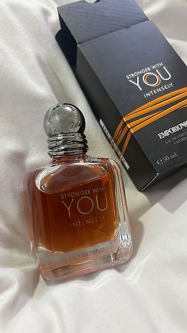 stronger: Emporio Armani Stronger With You Intensely — мужская парфюмерная вода — 1