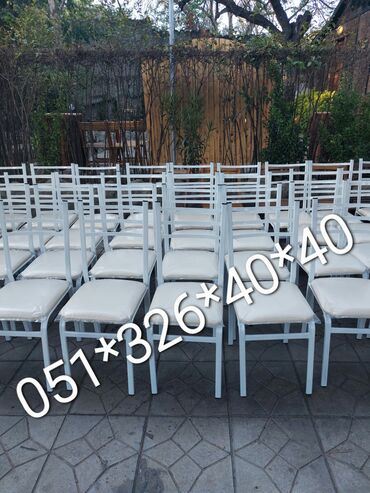 Bağ, çöl oturacaqları: Yeni, Plyaj, piknik stulu, Metal, Azərbaycan — 19