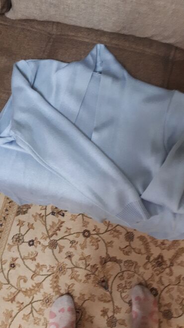 женские рубашки голубого цвета: Кардиган
