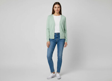 Kardigany: H&M, Kardigan damski, rozmiar M