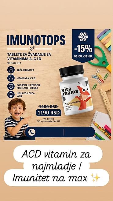 Lepota i nega: **Dodaci ishrani – vitamini i minerali za decu i odrasle** U ponudi — 2