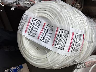 Провода: Кабель Super Cable в бухте, белый. По маркировке на упаковке: - — 1