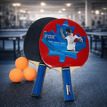 №: 14892 Məhsulun adı: Stolüstü tennis raketkası Fox - NS0302229 lalafo.az -da №: 14892 Məhsulun adı: Stolüstü tennis raketkası Fox - NS0302229