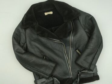 Women's Clothing: Women`s leather jacket, size M (EU 38)