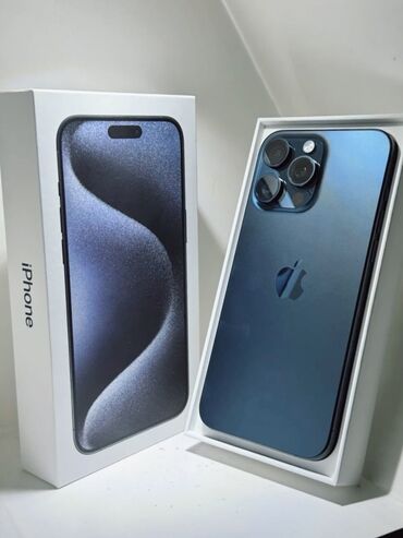 12 про макс каробка дакумен: IPhone 15 Pro Max, Б/у, 256 ГБ, Blue Titanium, Коробка, 86 %