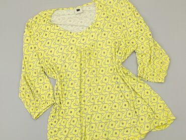 różowe bluzki z bufiastymi rękawami: Blouse, M (EU 38), condition - Very good