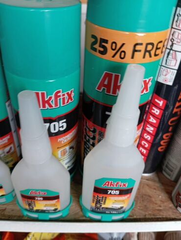 клей полимерный: Предлагается к продаже клей Akfix 705. В наличии как небольшие флаконы