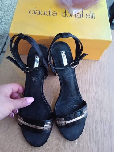ipanema crne sandale: Sandals, Claudia Donatelli, 38