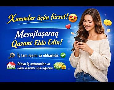 evdə online iş: Satış məsləhətçisi, Qadın, Təcrübəsiz — 1
