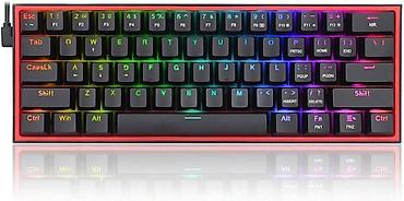 notebook satış: REDDRAGON Wired mechanical keyboard black K617-RGBREDDRAGON Wired — 1