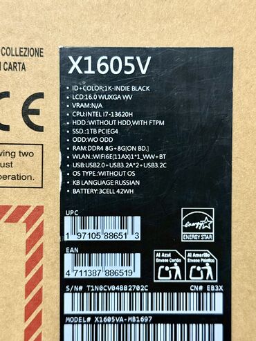 ASUS: Təzə vəzziyətdə. Alınandan Cəmi 18 saat işlənib. Çox baha alınıb. İş — 11