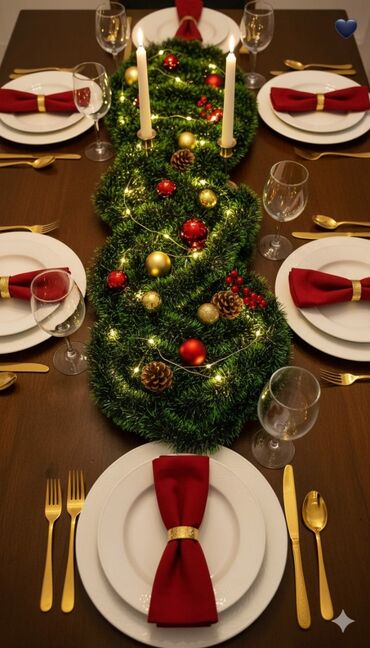 Yeni il ağacları: LED işıqlı Yeni il ağacı – payetli bəzəklərlə - Realistik iynəyarpaq — 45