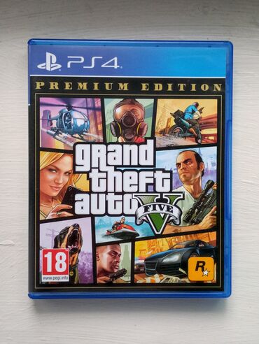 sony playstation 3 прокат бишкек: Продаю ГТА5 на пс4 идеальное состояние