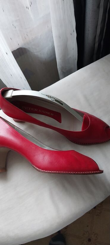 Туфли 39, цвет - Красный