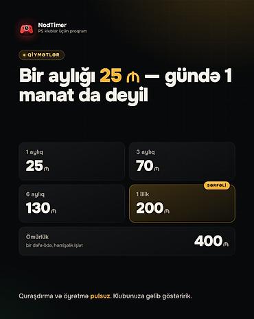 kompüter təmiri: PlayStation klublar üçün idarəetmə proqramı — NodTimer 🎮 ✅ Hər — 6
