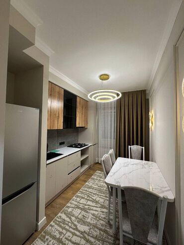 совхоз фрунзе: 1 комната, 43 м², Элитка, 7 этаж, Евроремонт