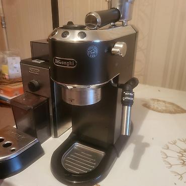 delonghi kbo: De’Longhi Dedica yarımavtomatik espresso aparatı + De’Longhi dənəvər — 1