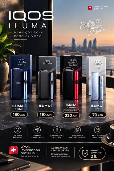 IQOS ILUMA – Daha çox zövq, daha az qoxu Modellər və qiymətlər