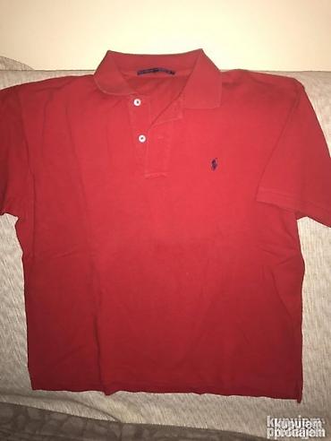 psg tech fleece: Original Ralph Lauren majica L Crvena boja 100% cotton Ramena 50cm — 1