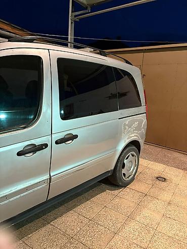 yuk qaldiran kranlar: Mercedes-Benz Vaneo, gümüşü rəng, miniven/gündəlik ailə avtomobili — 6