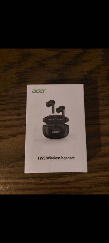 oyun ucun qulaqciqlar: Yeni Simsiz (Bluetooth) Qulaqcıqlar, Acer, rəng - Ağ