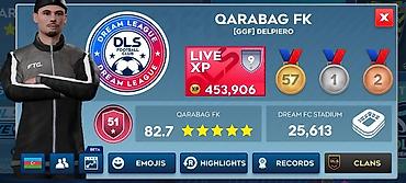 fırın işi: Salam. Çox yaxşı vəziyyətdə olan Dream League Soccer (DLS) hesabı — 4