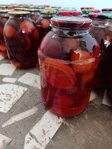 Домашний фруктовый компот 🍑🍊🍋 ароматный, натуральный 3л. 300 сом! ❌