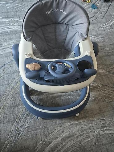 Ходунки Babywalker для малышей - Эргономичное сиденье с высокой