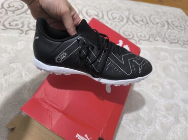 Krasofkalar və idman ayaqqabıları: Puma kişi idman ayaqqabısı - Rəng: qara, ağ detallarla - Üst hissə -da lalafo.az — 9 Krasofkalar və idman ayaqqabıları: Puma kişi idman ayaqqabısı - Rəng: qara, ağ detallarla - Üst hissə — 9