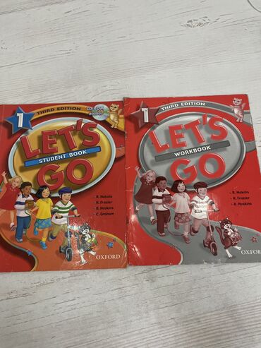 plate tunik s kapjushonom: Let’s go workbook, student book Oxford