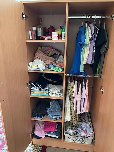 bunk bed: Детский мебельный комплекс «кровать-чердак + шкаф-купе/секции — 2