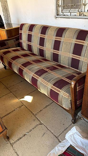 ofis ustolu: Klassik üslublu mebel dəsti - Yemək masası: massiv ağacdan, tünd — 8