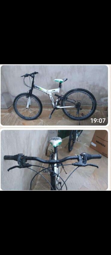 velosiped 24 luk: Velosebet satilir qatlanir Qiymeti 110 m unvan Masazir Ray kod 8371