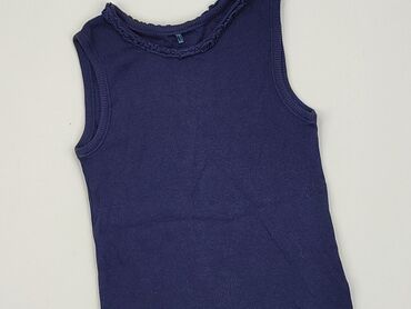 niebieska bluzka hiszpanka: Bluzka, George, 5-6 lat, 110-116 cm, stan - Bardzo dobry