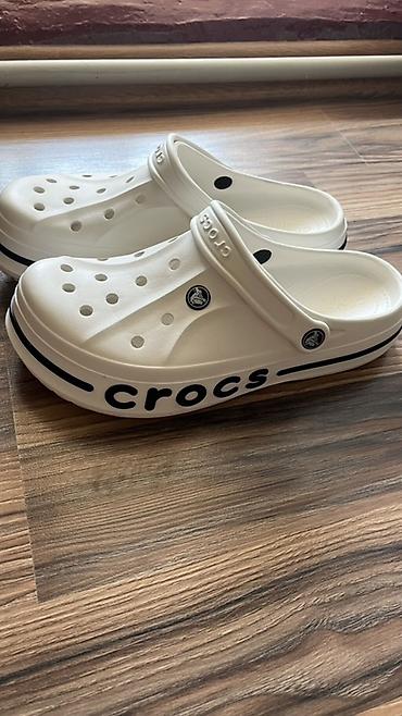 ray ben: Сабо, 45, 44, Crocs, Новый, цвет - Белый, Самовывоз — 2