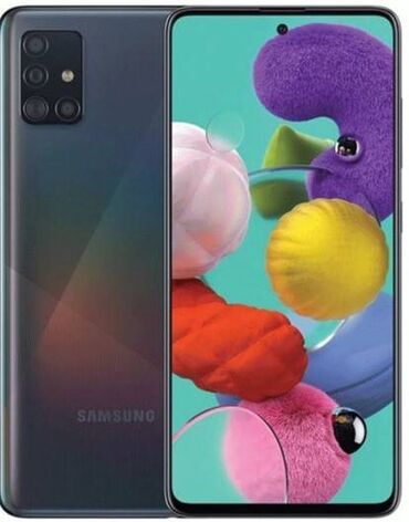 islenmis samsung telefonlari: Samsung A51, 64 GB