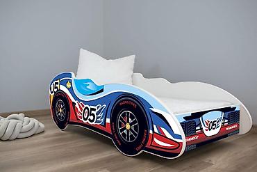 salamander papuce: Krevet za dečake 160x80 cm – Formula 1 (Šifra proizvoda: ) - Dizajn — 1