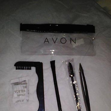 doka torbe nova kolekcija: AVON set za oblikovanje obrva i trepavica Sadrži: - Providnu AVON — 1