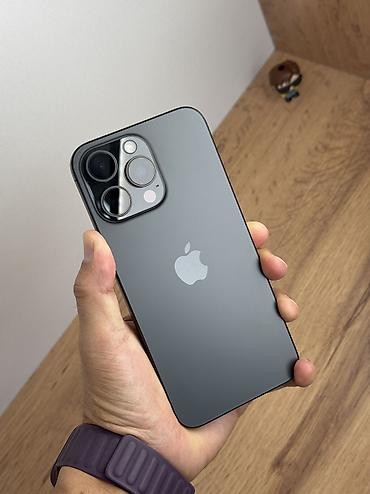 IPhone 15 Pro Max, Б/у, 256 ГБ, Black Titanium, Защитное стекло, Чехол, Кабель, 85 %