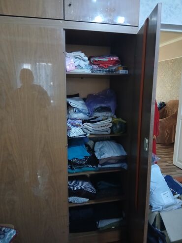 Спальные гарнитуры: Спальный гарнитур, Двуспальная кровать, ДСП, цвет - Коричневый at lalafo.kg — 8 Спальные гарнитуры: Спальный гарнитур, Двуспальная кровать, ДСП, цвет - Коричневый — 8