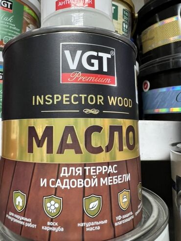 растения домашние: Масло VGT Premium Inspector Wood предназначено для обработки террас и