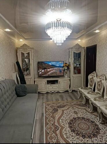 недвижимость в токмоке: 2 комнаты, 44 м², 104 серия, 4 этаж, Евроремонт