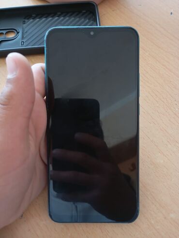 телефон fly wifi: Xiaomi Redmi 9, 64 ГБ, цвет - Синий, 
 Гарантия, Сенсорный, Отпечаток пальца