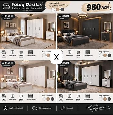 Yataq Dəstləri – Rahatlıq və zövq bir arada 4 model seçimi: 1. Model lalafo.az -da Yataq Dəstləri – Rahatlıq və zövq bir arada 4 model seçimi: 1. Model