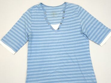 bluzki w serek plus size: T-shirt, XL, stan - Dobry