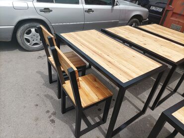 Кухонные столы и стулья: Кухонный стол и стул — 10