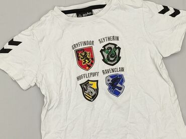 biala dluga sukienka letnia: T-shirt, Harry Potter, 9 years, 128-134 cm, condition - Good